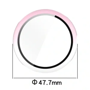 Kup Bizon Case+Glass Uhr Google Pixel Uhr 3 45mm weiß rosa - BIZ6344 - {ean13} - Sklep Home Screen
