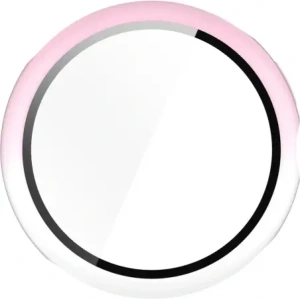 Kup Bizon Case+Glass Uhr Google Pixel Uhr 3 45mm weiß rosa - BIZ6344 - {ean13} - Sklep Home Screen