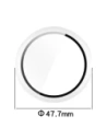Buy Bizon Case+Glass Watch Google Pixel Watch 3 45mm white - BIZ6345 - {ean13} - Home Screen Store Europe