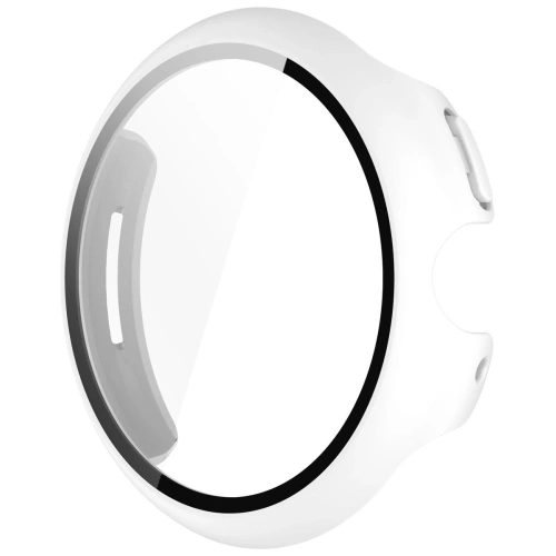 Buy Bizon Case+Glass Watch Google Pixel Watch 3 45mm white - BIZ6345 - {ean13} - Home Screen Store Europe