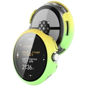 Kup Bizon Case+Glass Uhr Google Pixel Uhr 3 45mm gelb-grün - BIZ6346 - {ean13} - Sklep Home Screen