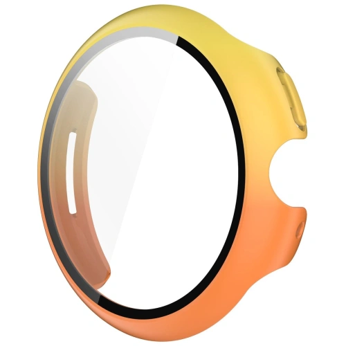 Kup Etui ze szkłem do zegarka Bizon Case+Glass Watch do Google Pixel Watch 3 45mm żółtopomarańczowe - BIZ6347 - {ean13} - Sklep Home Screen