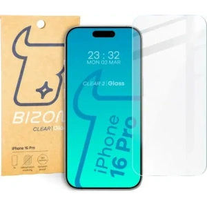 Kup Szkło hartowane Bizon Glass Clear 2 do Apple iPhone 16 Pro - BIZ6349 - {ean13} - Sklep Home Screen