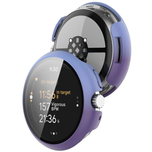 Kup Etui ze skla na hodinky Bizon Case+Glass Watch do Google Pixel Watch 3 41mm modrofialové - BIZ6353 - {ean13} - Sklep Home Screen