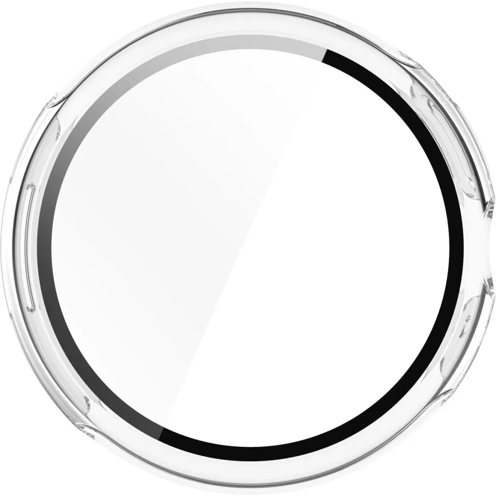 Etui ze szkłem do zegarka Bizon Case+Glass Watch do Google Pixel Watch 3 41mm przeźroczyste