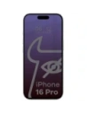 Buy Bizon Glass Edge Shadow Apple iPhone 16 Pro tinted with a black frame - BIZ6355 - {ean13} - Home Screen Store Europe