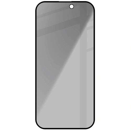 Buy Bizon Glass Edge Shadow Apple iPhone 16 Pro tinted with a black frame - BIZ6355 - {ean13} - Home Screen Store Europe
