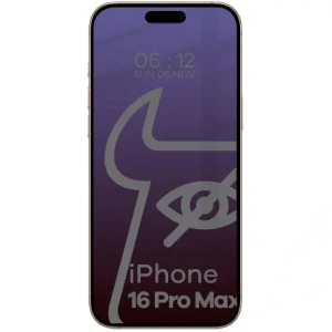 Kup Pryvatizující tvrzené sklo Bizon Glass Edge Shadow pro Apple iPhone 16 Pro Max z černým rámečkem. - BIZ6359 - {ean13} - Sklep Home Screen