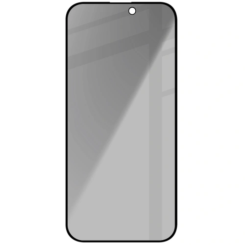 Buy Bizon Glass Edge Shadow Apple iPhone 16 Pro Max tinted with a black frame - BIZ6359 - {ean13} - Home Screen Store Europe