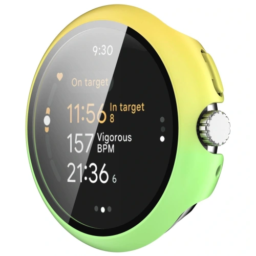 Buy Bizon Case+Glass Watch Google Pixel Watch 3 41mm yellow-green - BIZ6361 - {ean13} - Home Screen Store Europe