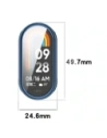 Kup Etui Bizon Case Watch Felipe do Xiaomi Smart Band 9 niebieskie - BIZ6363 - {ean13} - Sklep Home Screen
