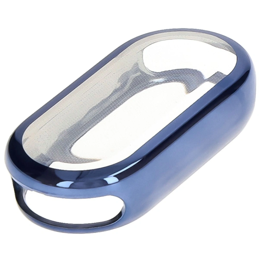 Etui z osłoną ekranu Bizon Case Watch Felipe do Xiaomi Smart Band 9 niebieskie