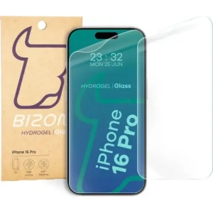 Buy Bizon Glass Hydrogel Front Apple iPhone 16 Pro [2 PACK] - BIZ6364 - {ean13} - Home Screen Store Europe