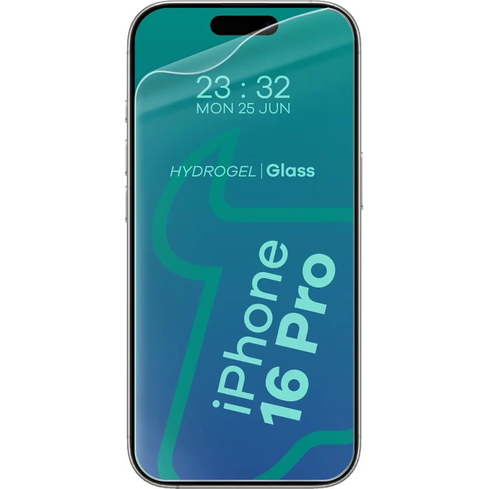 Folia hydrożelowa na ekran Bizon Glass Hydrogel Front do Apple iPhone 16 Pro [2 PACK]