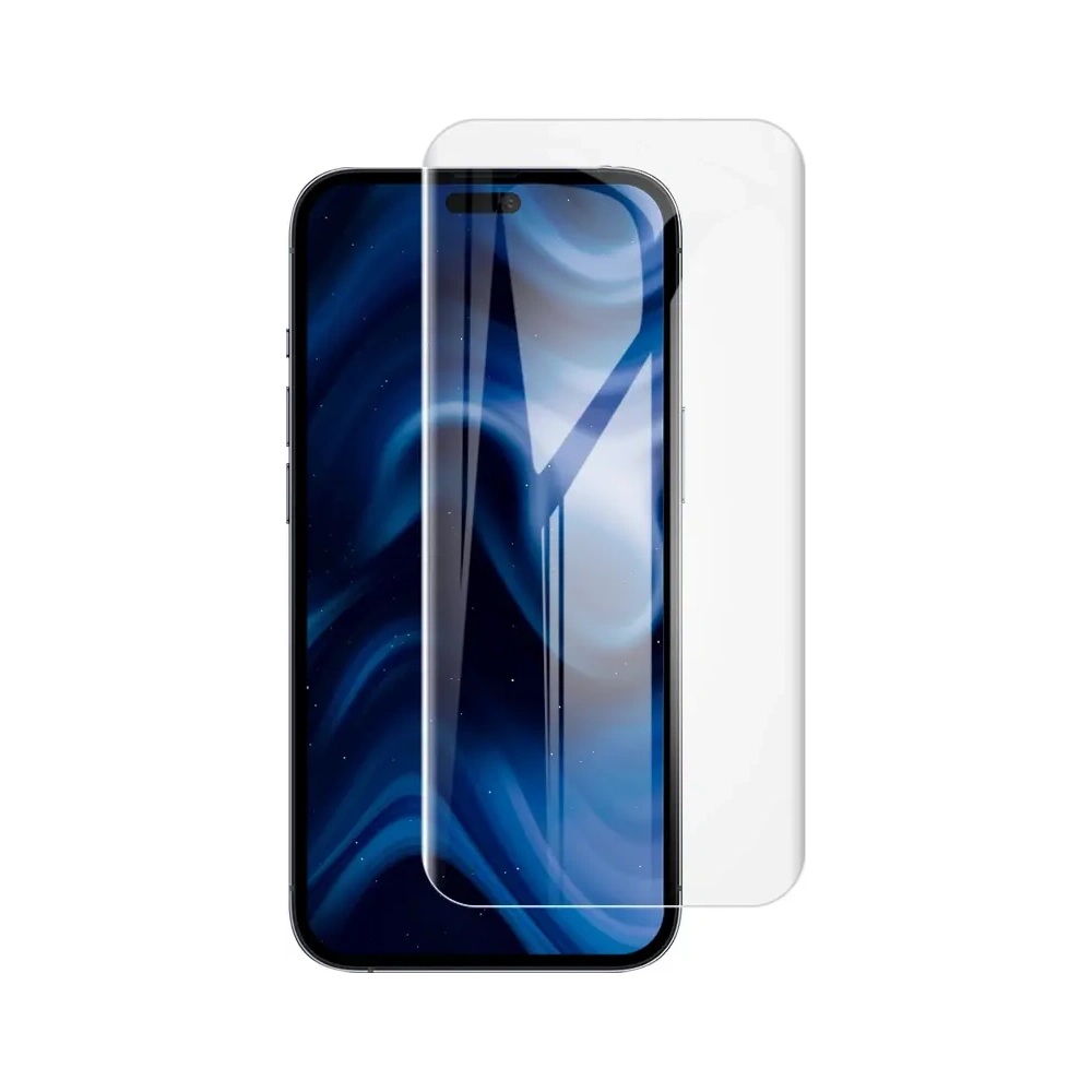 Folia hydrożelowa na ekran Bizon Glass Hydrogel Front do Apple iPhone 16 Pro [2 PACK]