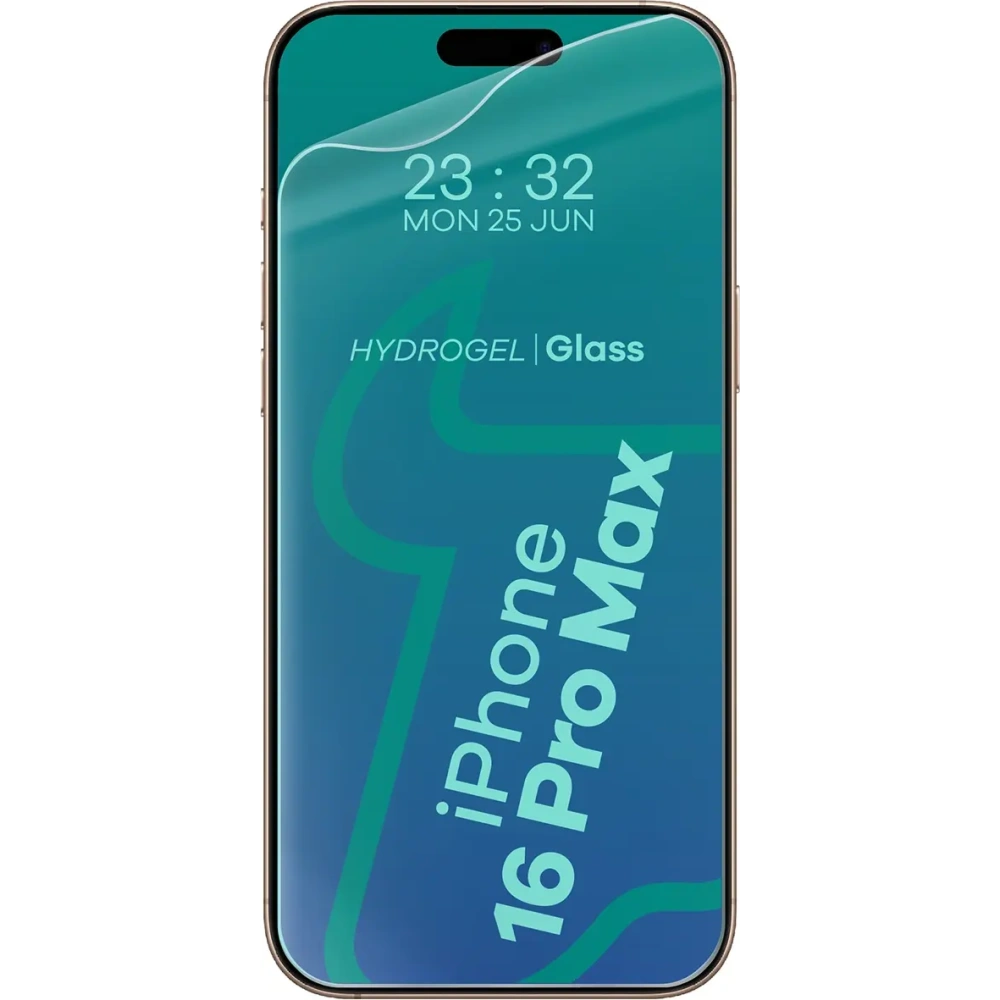 Folia hydrożelowa na ekran Bizon Glass Hydrogel Front do Apple iPhone 16 Pro Max [2 PACK]