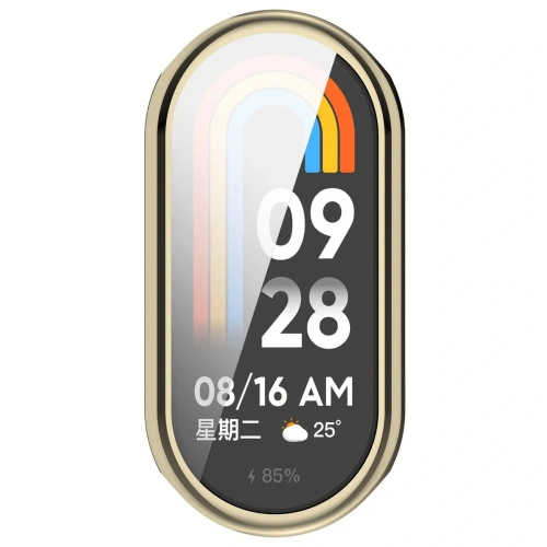 Kup Etui z osłoną ekranu Bizon Case Watch Felipe do Xiaomi Smart Band 9 złote - BIZ6367 - {ean13} - Sklep Home Screen