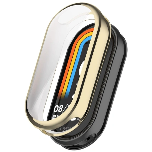 Kup Etui z osłoną ekranu Bizon Case Watch Felipe do Xiaomi Smart Band 9 złote - BIZ6367 - {ean13} - Sklep Home Screen