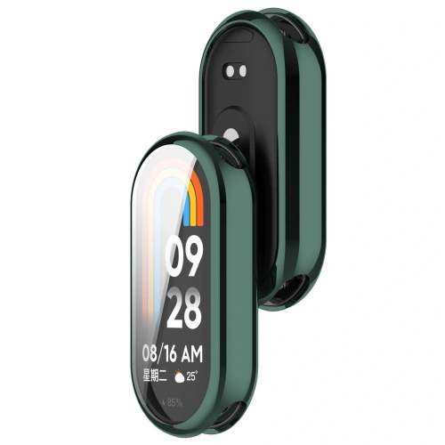 Kup Etui z osłoną ekranu Bizon Case Watch Felipe do Xiaomi Smart Band 9 zielone - BIZ6368 - {ean13} - Sklep Home Screen