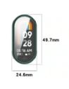 Kup Etui z osłoną ekranu Bizon Case Watch Felipe do Xiaomi Smart Band 9 zielone - BIZ6368 - {ean13} - Sklep Home Screen