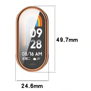 Kup Etui Bizon Case Watch Felipe do Xiaomi Smart Band 9 różowozłote - BIZ6370 - {ean13} - Sklep Home Screen