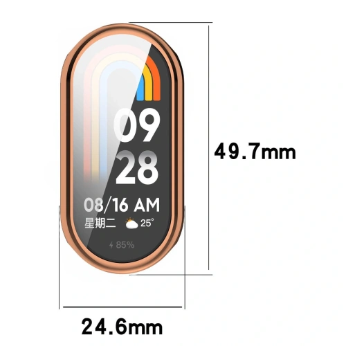 Kup Bizon Case Watch Felipe Xiaomi Smart Band 9 rózsaarany - BIZ6370 - {ean13} - Sklep Home Screen