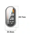 Kup Etui Bizon Case Watch Felipe do Xiaomi Smart Band 9 srebrne - BIZ6372 - {ean13} - Sklep Home Screen