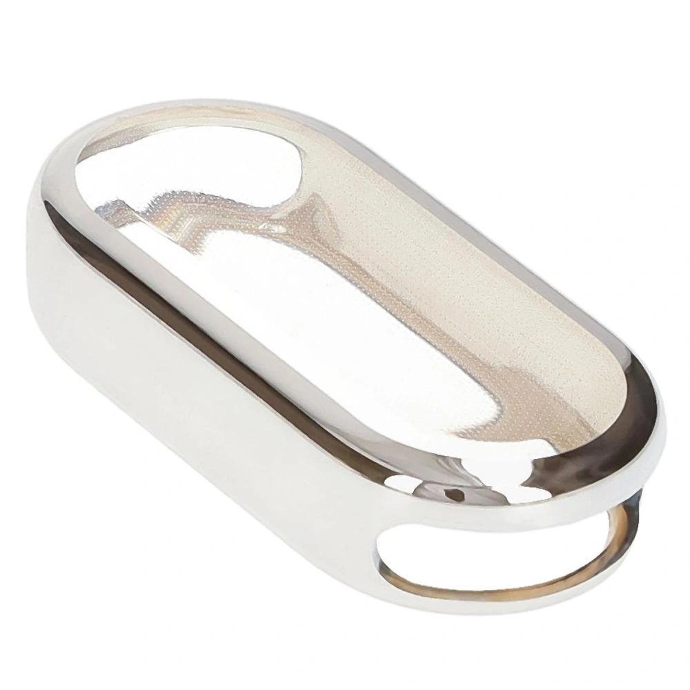 Etui z osłoną ekranu Bizon Case Watch Felipe do Xiaomi Smart Band 9 srebrne