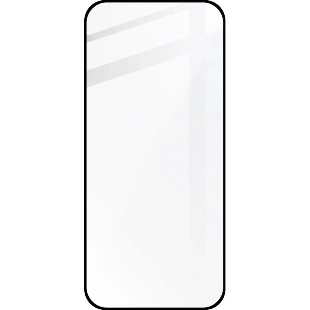 Szkło hartowane Bizon Glass Edge 2 do Google Pixel 9 / 9 Pro  czarna ramka