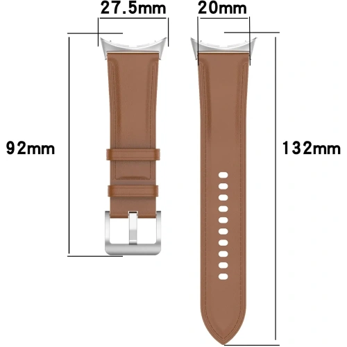 Kup Bizon Strap Óra Casual 41 mm Pixel Óra 3/Óra 2/Óra 1 világosbarna - BIZ6375 - {ean13} - Sklep Home Screen