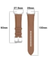 Kup Bizon Strap Óra Casual 41 mm Pixel Óra 3/Óra 2/Óra 1 világosbarna - BIZ6375 - {ean13} - Sklep Home Screen
