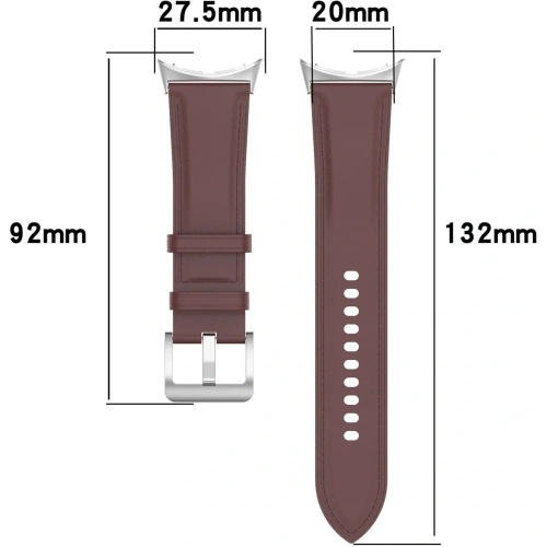 Kup Bizon Strap Óra Kényelmes 41 mm Pixel Óra 3/Óra 2/Óra 1 sötétbarna - BIZ6376 - {ean13} - Sklep Home Screen