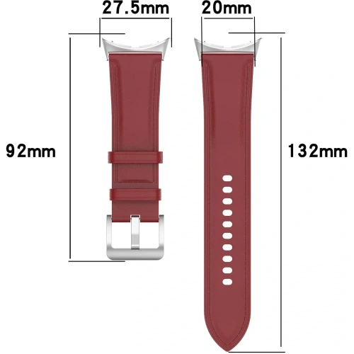 Kup Bizon Szíjas Óra Hétköznapi 41 mm Pixel Óra 3/Óra 2/Óra 1 bordó - BIZ6378 - {ean13} - Sklep Home Screen