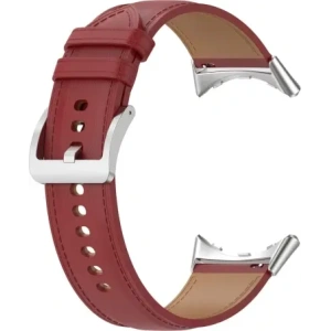 Kup Skórzany pasek Bizon Strap Watch Casual 41 mm do Pixel Watch 3/Watch 2/Watch 1 burgundowy - BIZ6378 - {ean13} - Sklep Home Screen