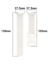 Kup Bizon Armbanduhr Silikon Google Pixel Uhr 3/Uhr 2/Uhr 1 41mm Perle - BIZ6379 - {ean13} - Sklep Home Screen
