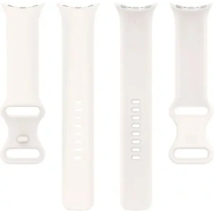 Kup Silikonowy pasek Bizon Strap Watch Silicone do Google Pixel Watch 3/Watch 2/Watch 1 41mm perłowy - BIZ6379 - {ean13} - Sklep Home Screen