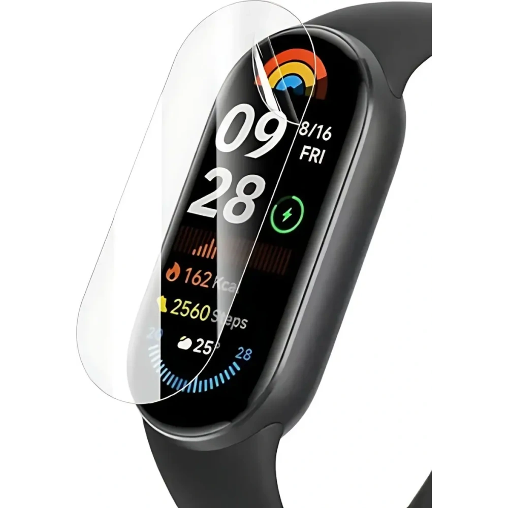 Folia hydrożelowa na ekran Bizon Glass Watch Hydrogel do Xiaomi Smart Band 9 [2 PACK]