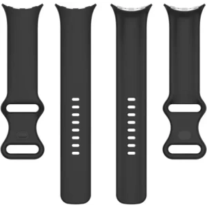 Kup Silikonowy pasek Bizon Strap Watch Silicone do Google Pixel Watch 3/Watch 2/Watch 1 41mm czarny - BIZ6381 - {ean13} - Sklep Home Screen