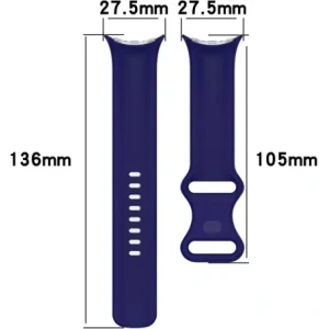 Kup Silikonowy pasek Bizon Strap Watch Silicone do Google Pixel Watch 3/Watch 2/Watch 1 41mm szafirowy - BIZ6382 - {ean13} - Sklep Home Screen