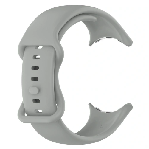 Kup Silikonový pásek Bizon Strap Watch Silicone do Google Pixel Watch 3/Watch 2/Watch 1 41mm šedý - BIZ6384 - {ean13} - Sklep Home Screen
