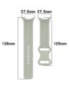 Kup Silikonový pásek Bizon Strap Watch Silicone do Google Pixel Watch 3/Watch 2/Watch 1 41mm khaki - BIZ6385 - {ean13} - Sklep Home Screen