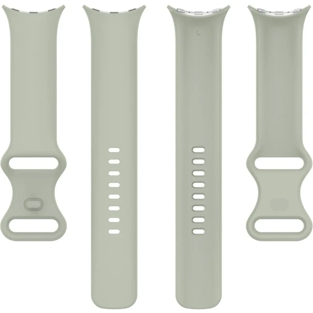 Silikonowy pasek Bizon Strap Watch Silicone do Google Pixel Watch 3/Watch 2/Watch 1 41mm khaki