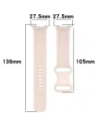 Kup Bizon Strap Uhr Silikon Google Pixel Uhr 3/Uhr 2/Uhr 1 41mm hellrosa - BIZ6387 - {ean13} - Sklep Home Screen