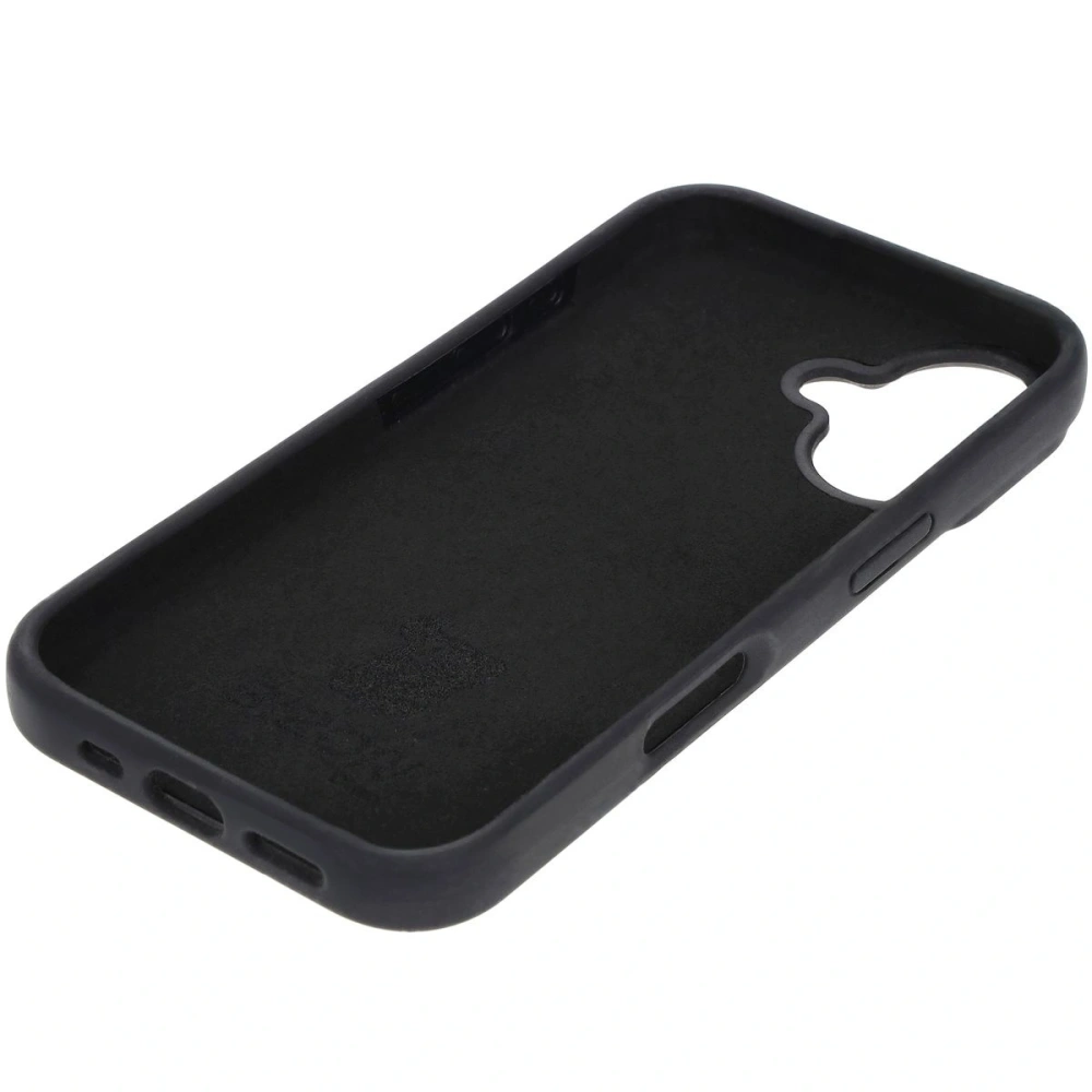 Silikonowe etui Bizon Soft Case do Apple iPhone 16 czarne