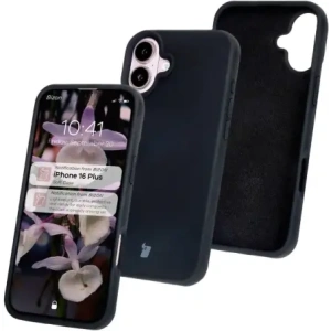 Silikonowe etui Bizon Soft Case do Apple iPhone 16 Plus czarne