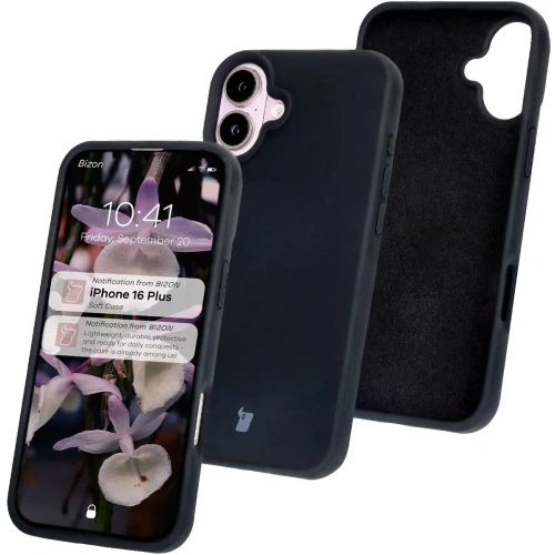 Kup Silikonové pouzdro Bizon Soft Case pro Apple iPhone 16 Plus černé - BIZ6389 - {ean13} - Sklep Home Screen