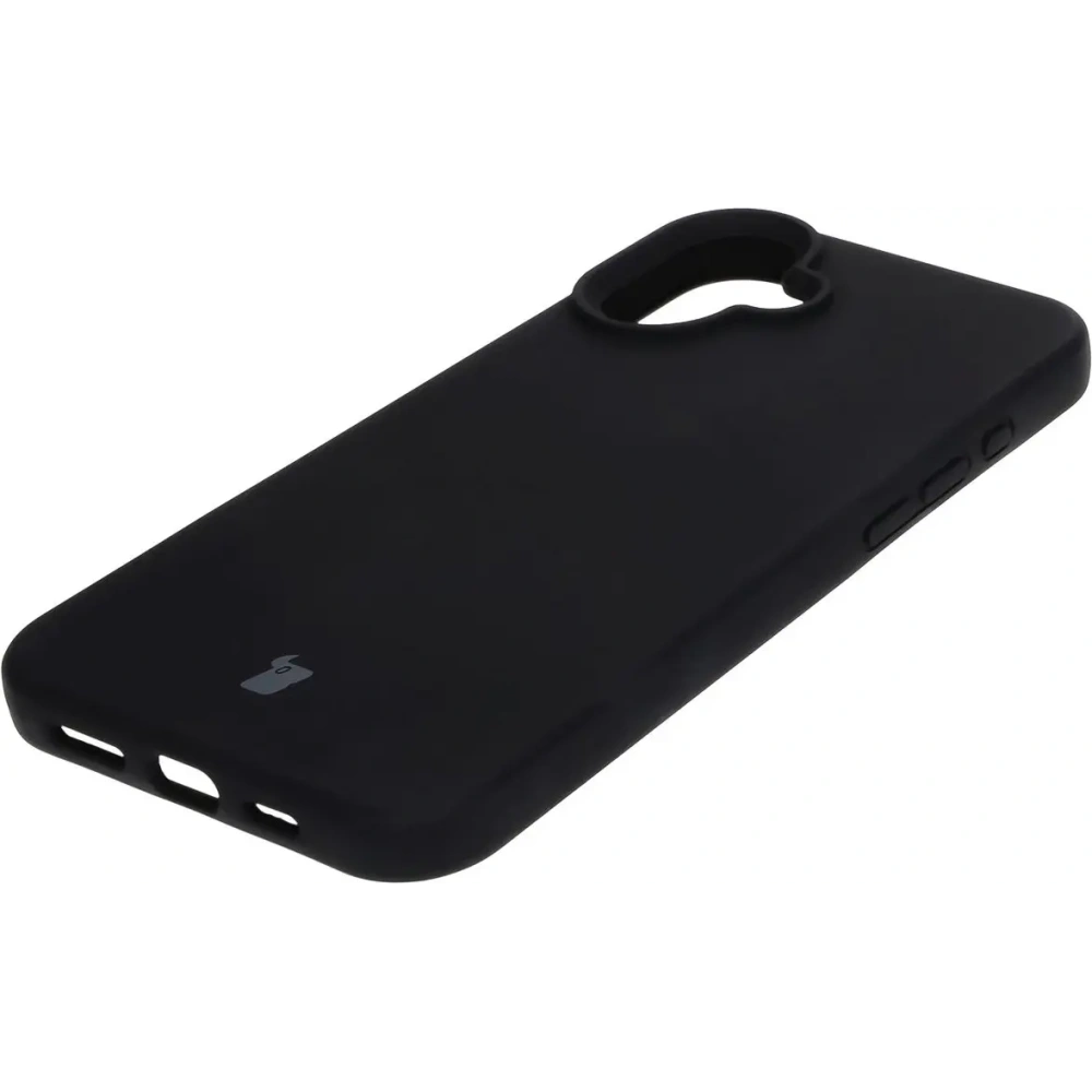 Silikonowe etui Bizon Soft Case do Apple iPhone 16 Plus czarne