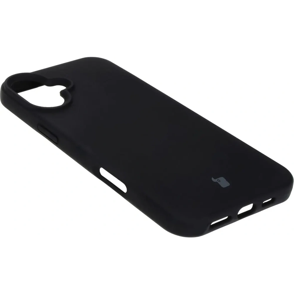 Silikonowe etui Bizon Soft Case do Apple iPhone 16 Plus czarne