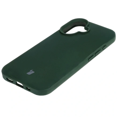Kup Silikonowe etui Bizon Soft Case do Apple iPhone 16 ciemnozielone - BIZ6390 - {ean13} - Sklep Home Screen
