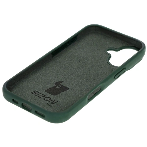 Kup Bizon Soft Case Apple iPhone 16 dunkelgrün - BIZ6390 - {ean13} - Sklep Home Screen